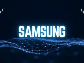 Samsung: História, Inovações e Curiosidades da Gigante da Tecnologia 3 Blue and Black Modern Technology Presentation