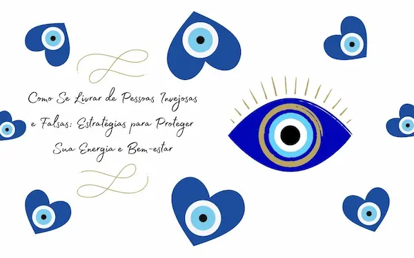 Caneca panoramica mistica olho grego azul e branco