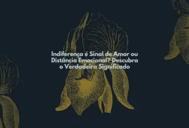 Mensagem Triste Azul e Dourada