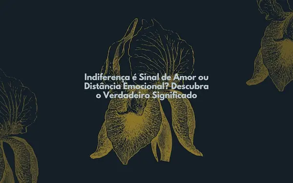 Mensagem Triste Azul e Dourada