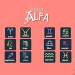 Peach and Yellow Creative Illustrated Which is Your Zodiac Instagram Post Portrait