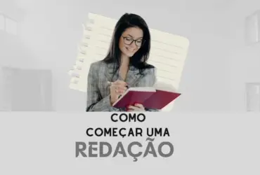 Post para Instagram curso de redacao moderno foto cinza