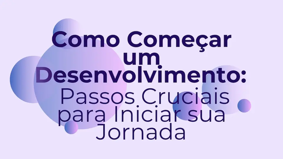 Purple Modern Minimalist Business Development Presentation