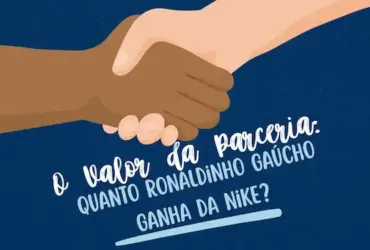 Feliz dia do cliente simples azul e branco post para instagram