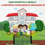 Green and Red Illustrated School Magazine